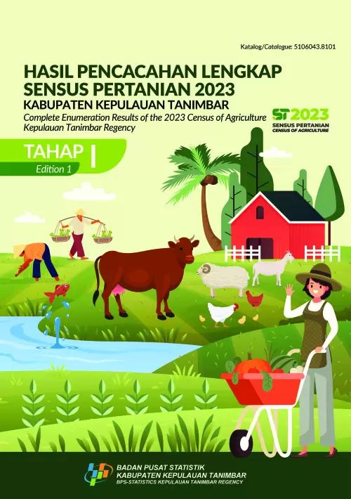 Hasil Pencacahan Lengkap Sesus Pertanian 2023 - Tahap 1 Kabupaten Kepulauan Tanimbar